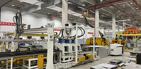 Fully Automated Refrigerator Assembly Line