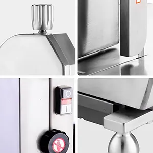 E-stop button & feet