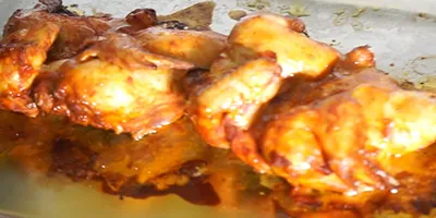 Roasted chicken