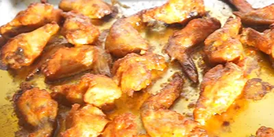 New Orleans chicken wings